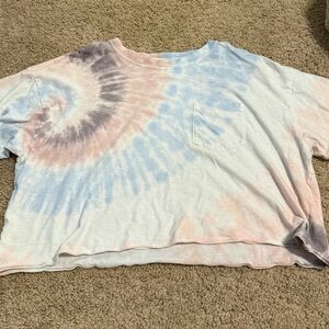 American Eagle Outfitters Pastel Tie-Dye Tee